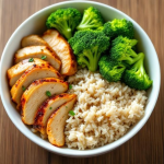 Simple Chicken & Brown Rice Bowl - Fresh Start 30: A Journey To Better Health